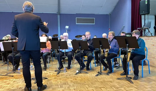 Concert de l'harmonie à la salle des fêtes, 2023